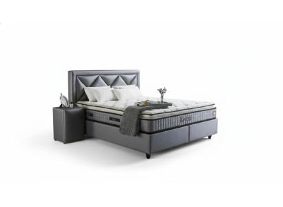 Noble Bed 3-piece Set Nightstand Furniture Luxury Bedroom Mattress Bed Frame New