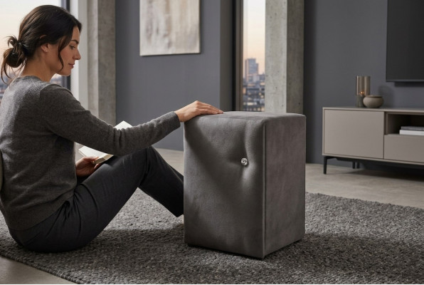 Design textile fabric nightstand upholstery furniture nightstands consoles bedroom
