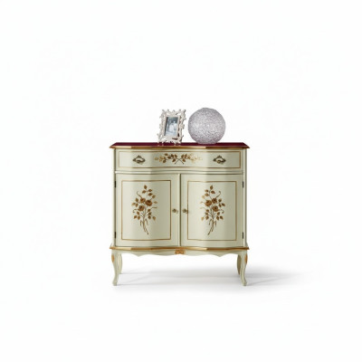 Living room furniture classic baroque luxury sideboard chest of drawers solid wood