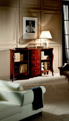 Living room furniture classic baroque style dresser book dresser wood