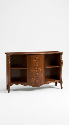 Living room furniture classic baroque style dresser book dresser wood