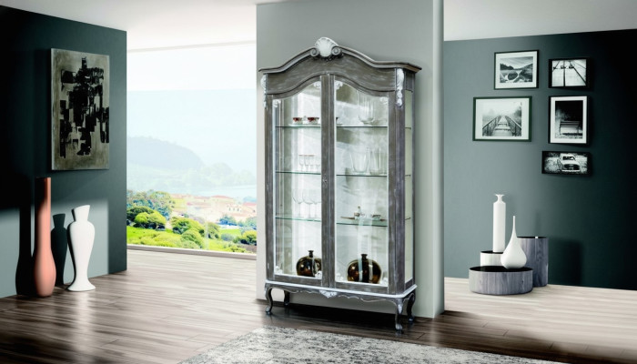 Furniture Classical Style Design Showcase Living Room Cabinets Glass Cabinet Shelf Cabinets New