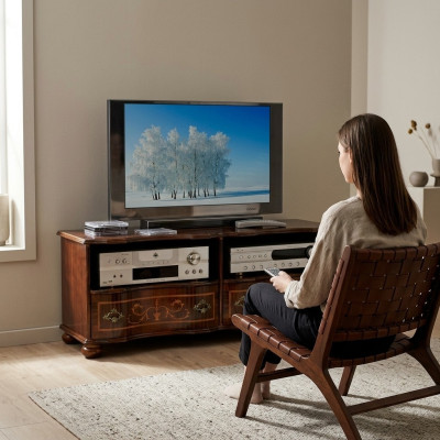 Sideboard Lowboard RTV Cabinet TV Table Wood Italian Furniture New