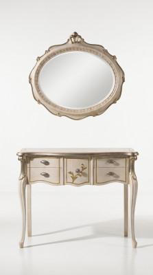 Furniture style Baroque console table wall table table sideboard classic solid wood
