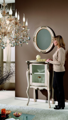 Living room Italian furniture classic luxury baroque style dresser