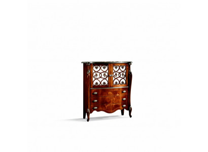 Dresser console cabinet sideboard cabinets shelf Italian style furniture wood