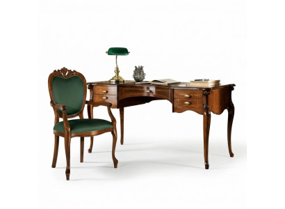 Italian Classic Wood Furniture Luxury Design Desk Office Furniture