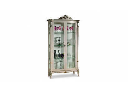 Design Furniture Wood Classic Baroque Luxury Display Cabinet Shelf Italian Furniture New