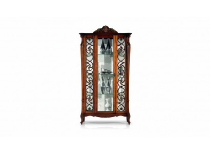 Classic display cabinet design cabinets shelves glass cabinet Italian furniture new