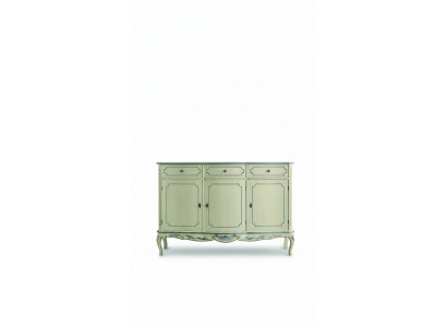 Design furniture style classic chest of drawers white sideboard wood Italian