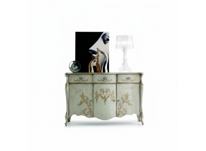 Design furniture, style Baroque, dresser, sideboard, luxury sideboard, wood, Italy