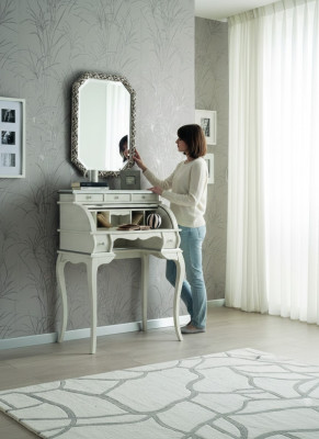 Furniture Luxury Secretary Antique Baroque Style Vanity Console Table Dresser Sideboard New