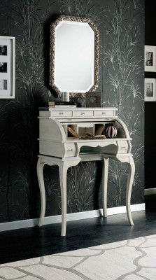Furniture Luxury Secretary Antique Baroque Style Vanity Console Table Dresser Sideboard New