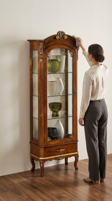 Design Furniture Classic Style Display Cabinet Living Room Cabinets Luxury Italian Furniture New
