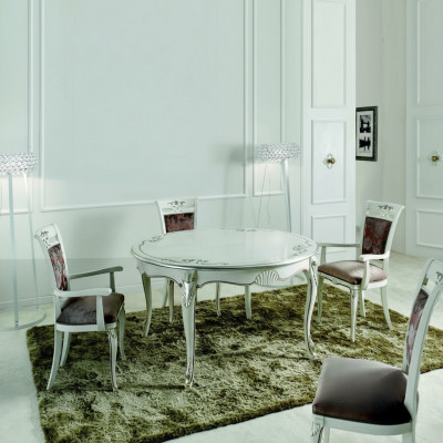 Italian furniture dining table wood luxury table design tables dining room 140x79cm