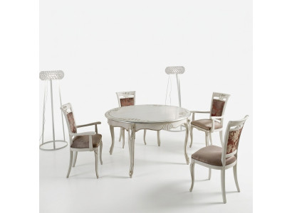 Italian furniture dining table wood luxury table design tables dining room 140x79cm