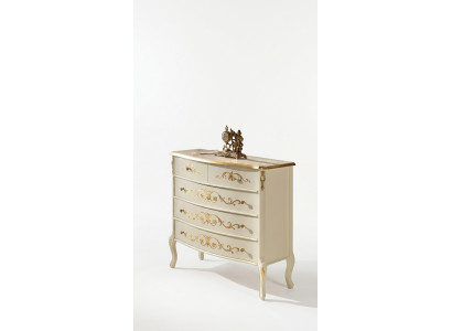 Furniture Wood Style Baroque Dresser Cabinets Designer Luxury Italian