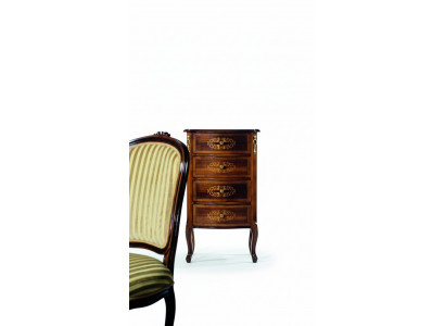 Wood Italian Style Furniture Luxury RTV Brown Dresser Baroque Style Antique Style