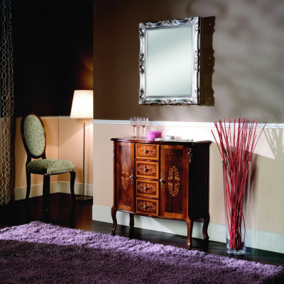 Italian style furniture luxury console tables RTV brown chest of drawers Baroque style antique style new