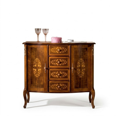 Italian style furniture luxury console tables RTV brown chest of drawers Baroque style antique style new