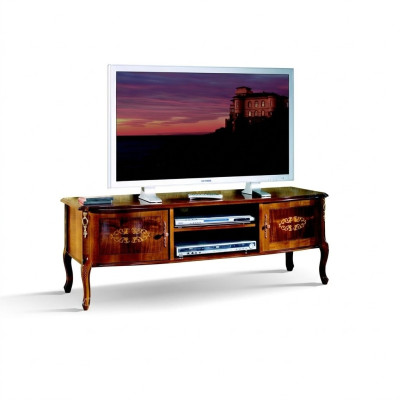 TV lowboard, RTV cabinet, table, living room, wood furniture, baroque style