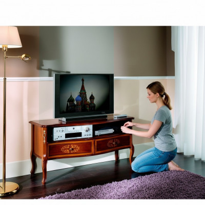 Sideboard TV lowboard rtv cabinet table living room wooden furniture classic new