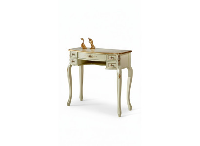 Design luxury furniture secretary antique style baroque table wood Italian furniture new
