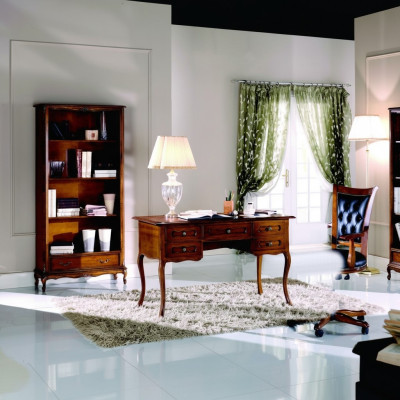 Italian classical wooden furniture luxury desk office furniture style
