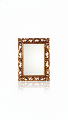 Design XXL Large Mirror Wall Mirror Real Wood Frame Hanging Mirror Luxury Furniture