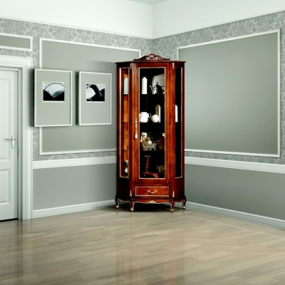 Corner display cabinet, cabinet design, display cabinets, designer furniture, Italian furniture, shelves, shelving.