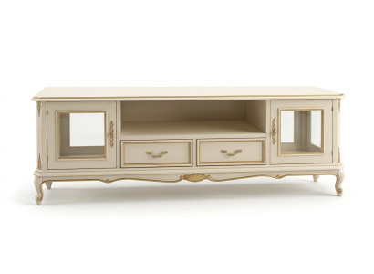 Sideboard TV lowboard RTV cabinet table living room wood furniture baroque style new
