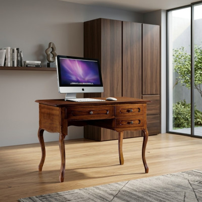 Luxury Desk Italian Classic Wood Furniture Office Furniture Style