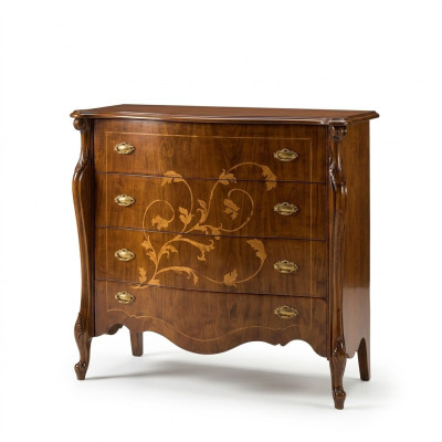 Italian furniture design sideboard brown luxury wood designer style