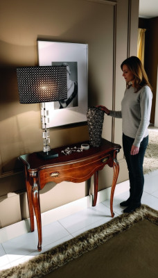 Wood Italian Furniture Console Table Brown Furniture Style Baroque Design Furniture New