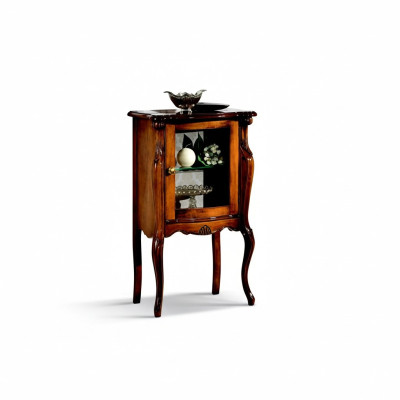 Designer Italian Furniture Showcase Baroque Wardrobe Glass Cabinet Sideboard New