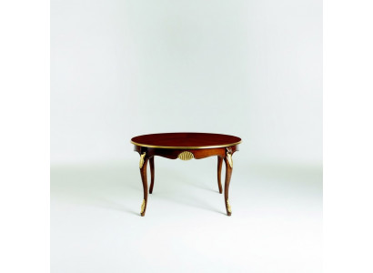 Dining Table Luxury Dining Room Tables Round Wood Italian Furniture Style Baroque Table