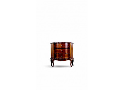 Italian furniture design dresser cabinet brown luxury wooden furniture style baroque.
