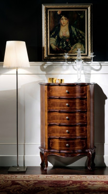 Italian furniture, baroque wardrobe, dresser, designer luxury wood sideboard