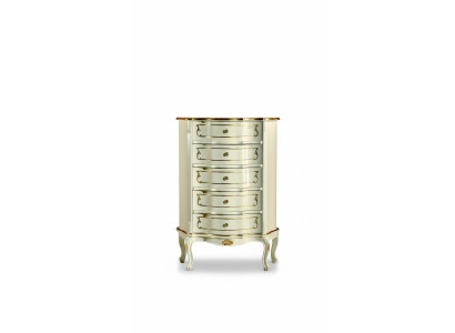Italian luxury furniture style baroque white cabinet dresser designer furniture