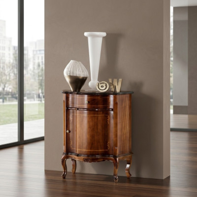 Italian furniture baroque brown sideboard designer furniture wood new