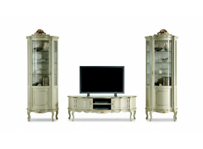 Design Set 3-piece living room set with 2x Display Cabinet Italian Luxury Furniture Baroque Style