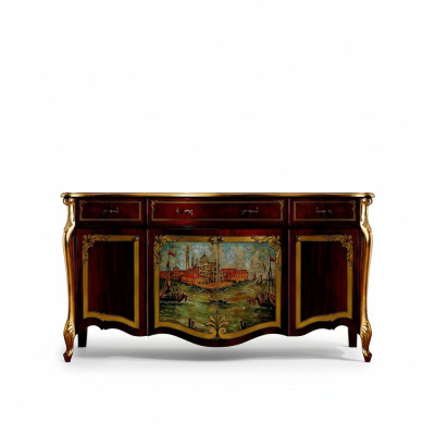 Design furniture luxury baroque buffet sideboard XXL Italian design new