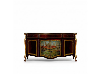 Design furniture luxury baroque buffet sideboard XXL Italian design new