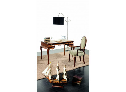 Wood Furniture Luxury Italian Classic Desk Office Furniture Style