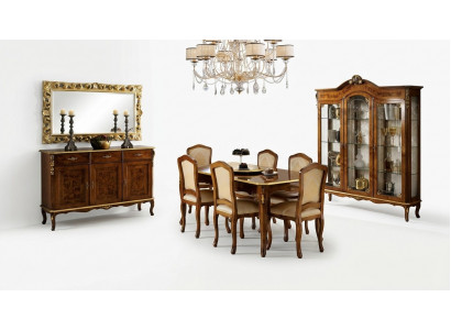 Complete Set Dining Table 6 Chairs Dining Room Suite Dining Set Table Furniture 7-piece