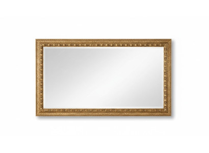 Gold mirror design luxury XXL wall mirror wood frame baroque style Italy new