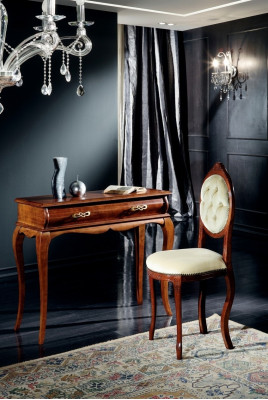 Design furniture console table brown furniture style baroque wood Italian furniture new
