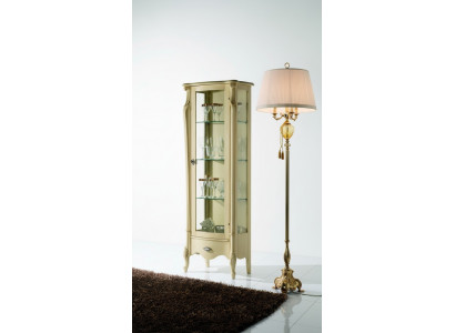 Classic furniture Italian furniture wood beige showcase chic showcase cabinet new