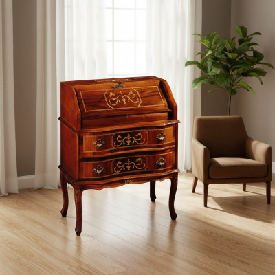 Luxury desk secretary luxury writing office furniture wood tables office furnishings