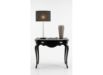 Console table black console design Italian furniture baroque wood